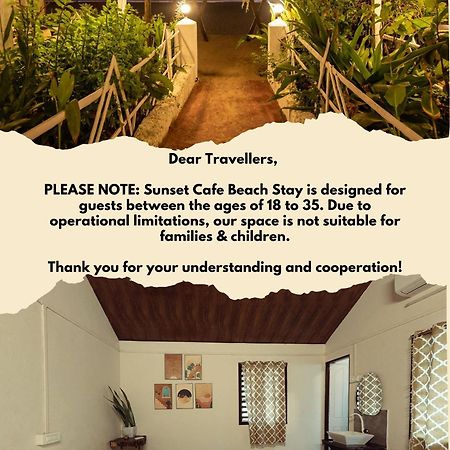 Sunset Cafe Beach Stay Gokarna  Dış mekan fotoğraf